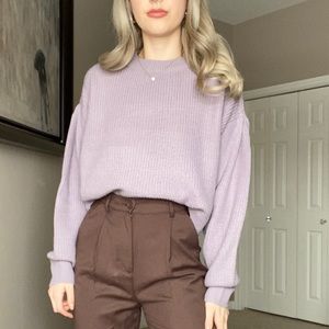 Lilac Knit sweater